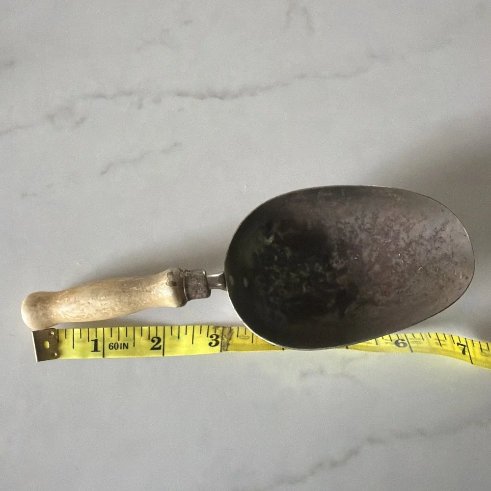 Lot 3 Scoop Spoon Strainer‎ HYGIA Germany Primitive Rustic Farmhouse VTG
